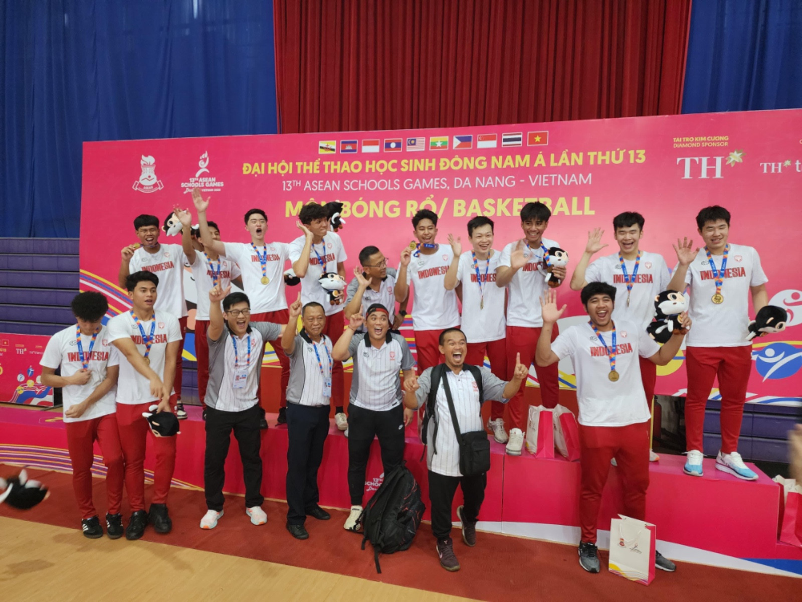 Timnas Basket Putra Indonesia U18
