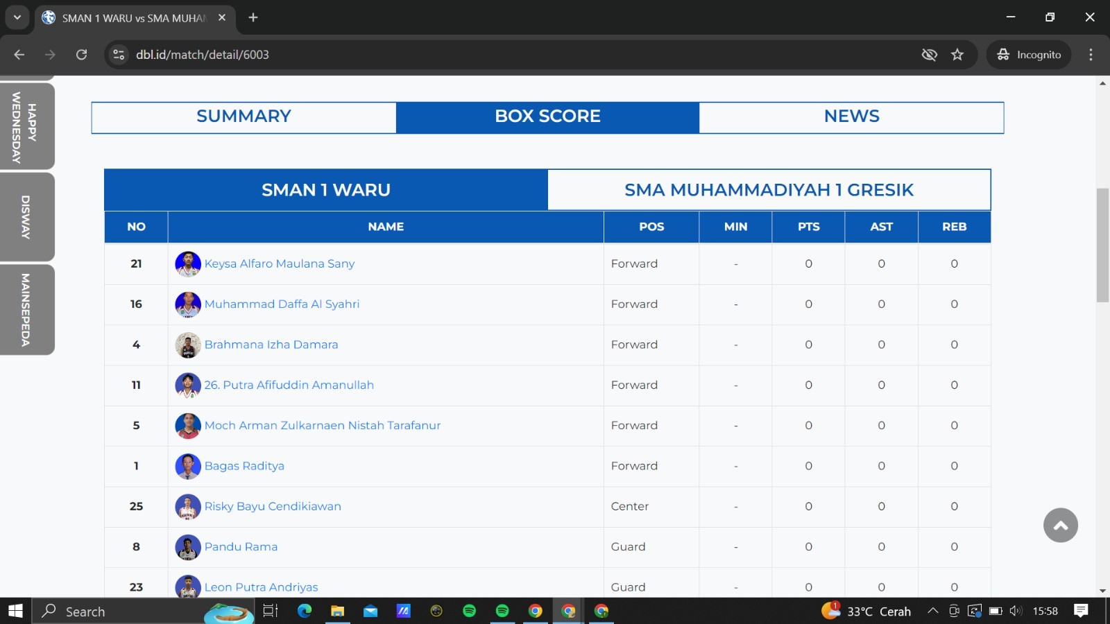 Cara Tahu Profilmu dari DBL.ID