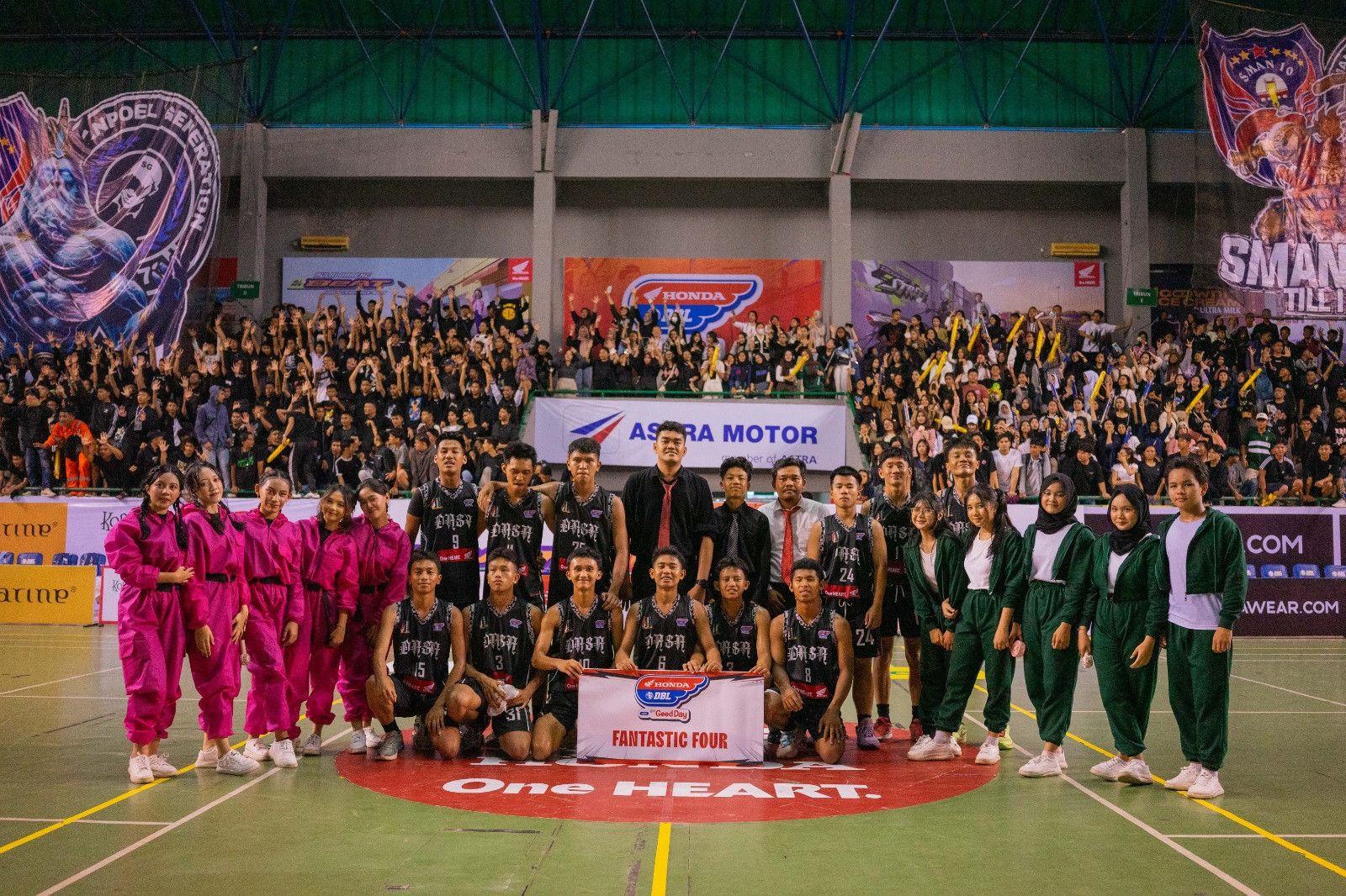 Hasil DBL Palembang Slot Fantastic Four Komplet! Putra Dasa Ukir Sejarah