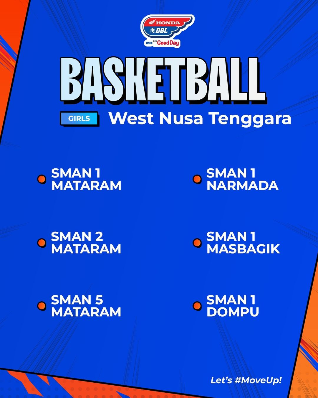 Ramai! Berikut Daftar Peserta yang Berlaga di DBL Mataram 2024