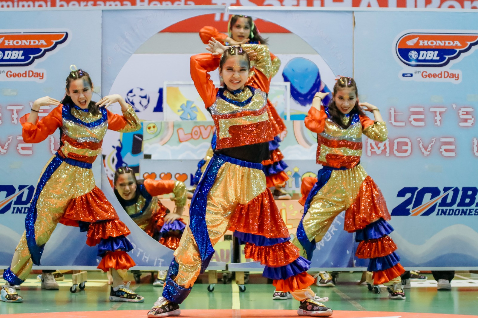 Cantik! Berikut Best Five DBL Dance Competition 2024 Riau