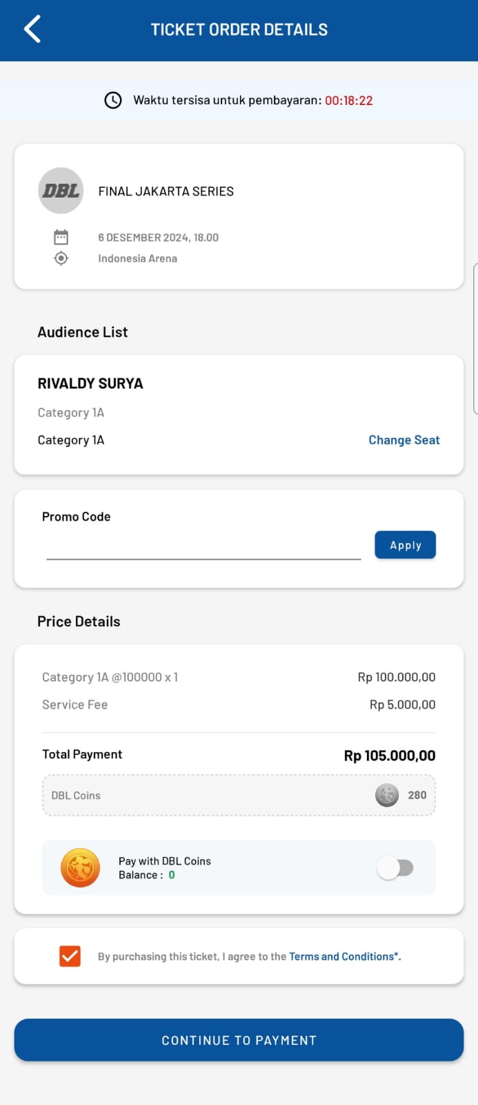 Cara Bali Tiket Indonesia Arena