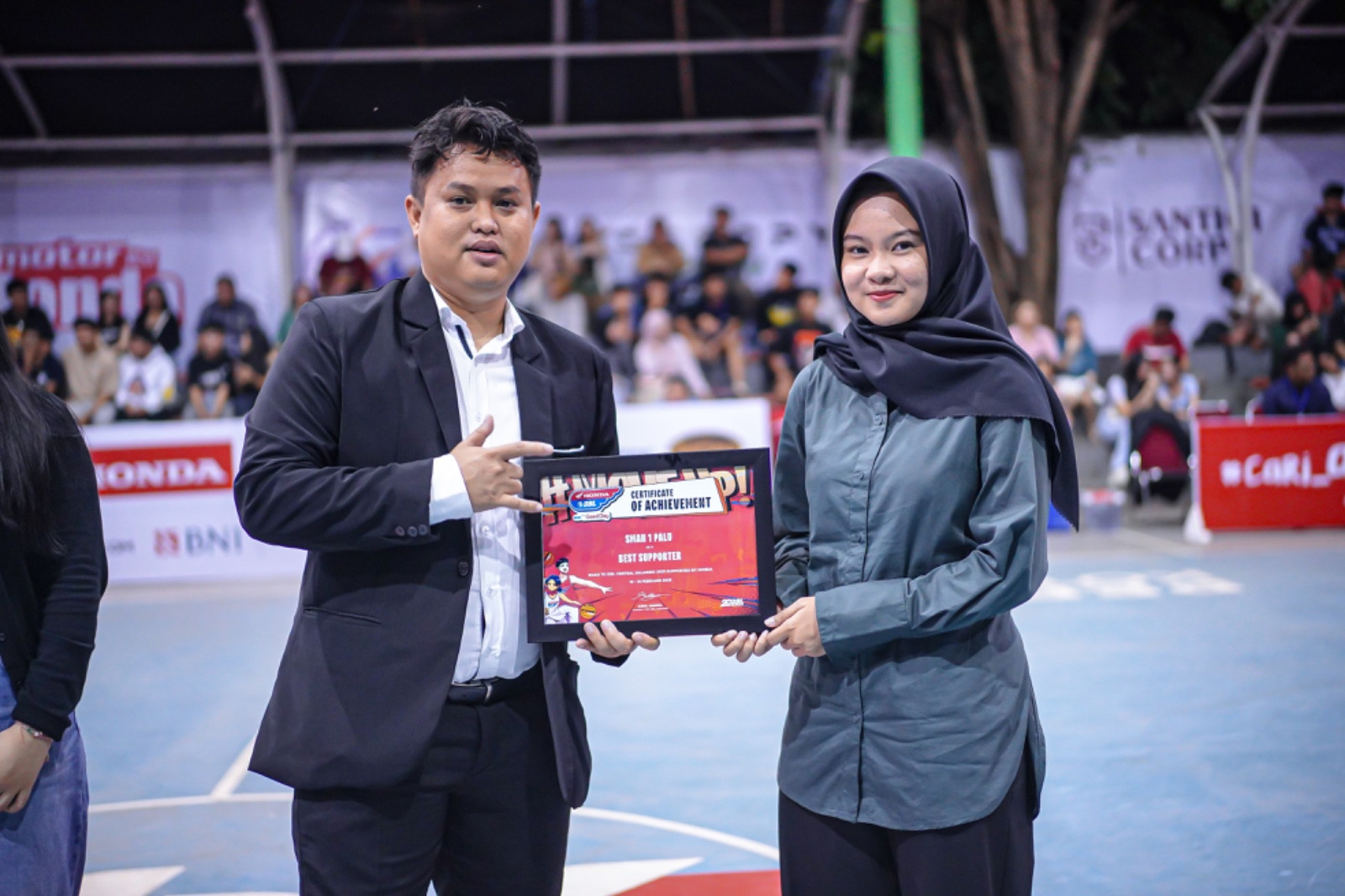 Awarding Road to Honda DBL Central Sulawesi